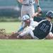 Pioneer's Erich Schulz slides in to second base during the third inning of their game against Skyline, Tuesday May 28.
Courtney Sacco I AnnArbor.com  